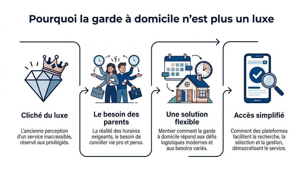 Infographie montrant pourquoi la garde d