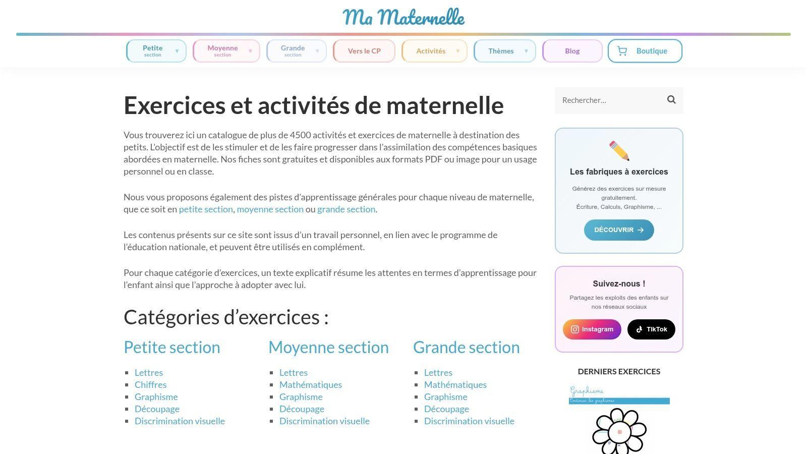 Ma Maternelle